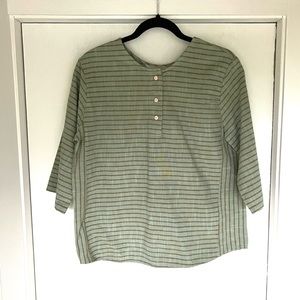 BNWT Ace&Jig Ariel top in Eucalyptus, size medium